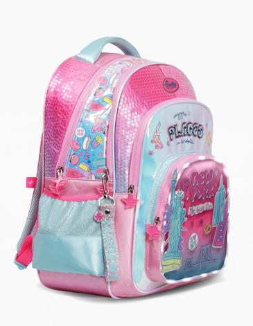 Mochila Espalda 18'' Pulgadas con luz led - FOOTY