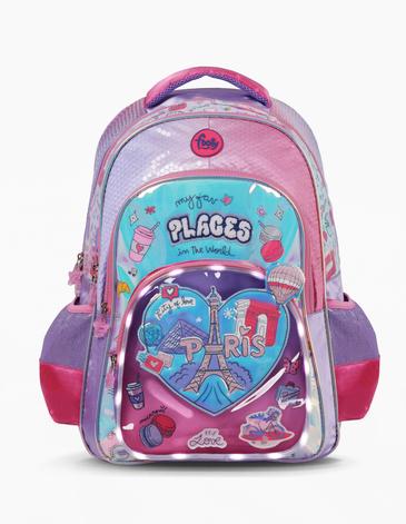 Mochila Espalda 18'' Pulgadas con luz led - FOOTY