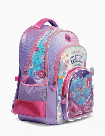 Mochila Espalda 18'' Pulgadas con luz led - FOOTY