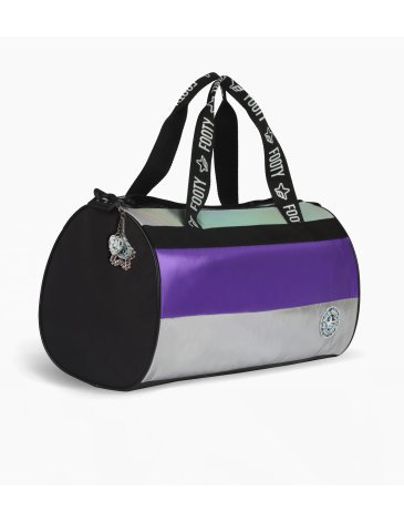 Bolso rayado metalizado - FOOTY