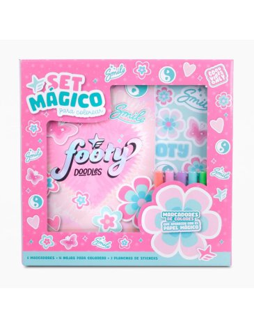 Set Mágico para Personalizar Colegial FOOTY