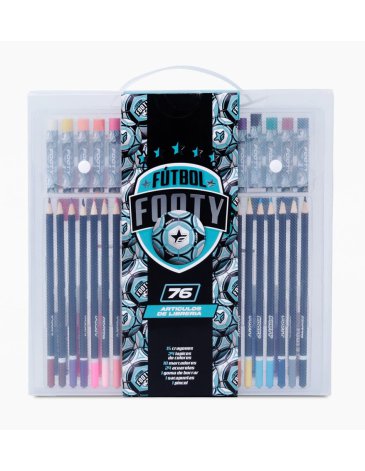 Set Escolar para Colorear FOOTY