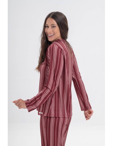 Pijama Camisero Rayado SICILIA T1/5 - DOLCISIMA