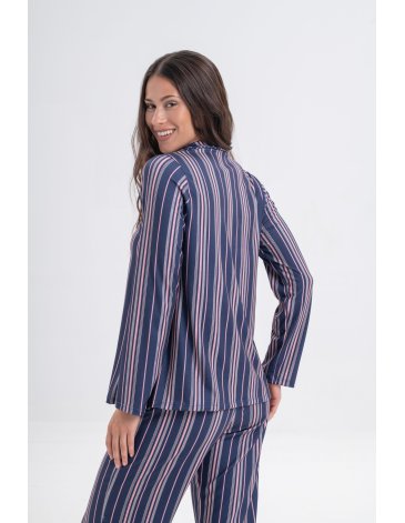 Pijama Camisero Rayado SICILIA T1/5 - DOLCISIMA