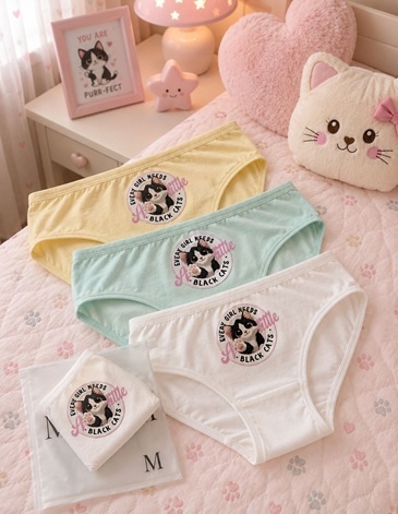 PACK X 3 BOMBACHAS DE NENA ALGODON Y  LYCRA T4/14 MAREY