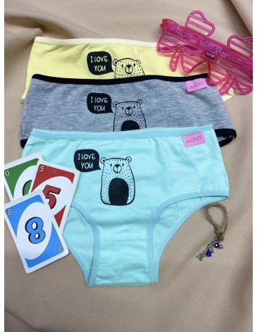 Bombacha T4/18 Pack x3 - MAREY