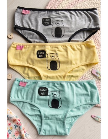 Bombacha T4/18 Pack x3 - MAREY