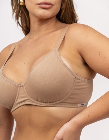 Corpiño con Arco Taza Doble algodon y lycra -MILANO- Plus Size T95/120 DOLCISIMA