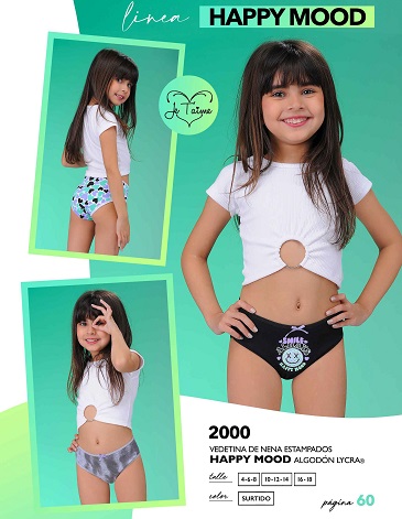 Vedetina nena alg y lycra HAPPY MOOD T4/18 JE TAIME