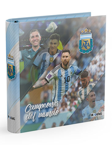 Carpeta Escolar 3x40 AFA  - MOOVING