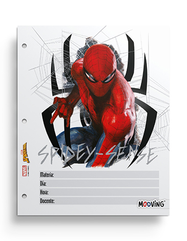 Separadores N3 Spiderman x 6 unidades - MOOVING