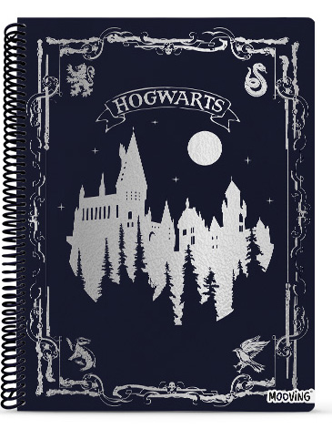 Cuaderno Universitario Rayado Harry Potter  80 Hojas MOOVING