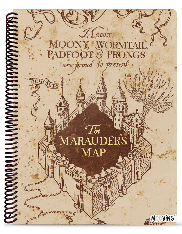 Cuaderno Universitario Rayado Harry Potter  80 Hojas - MOOVING