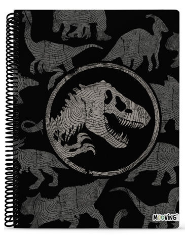 Venta por Mayor y Catalogo Cuaderno Universitario Rayado Jurassic World  80 Hojas MOOVING