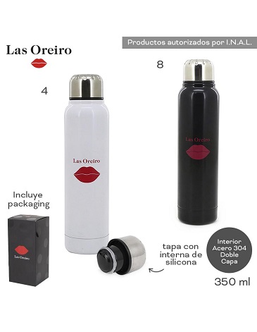 Venta por Mayor y Catalogo Botella termica  LAS OREIRO