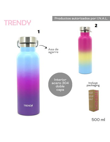 Botella Termica              TRENDY