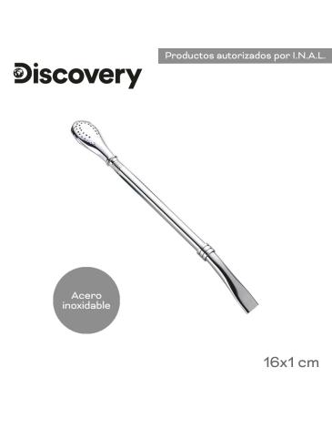 Bombilla acero inoxidable DISCOVERY