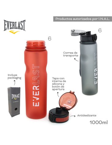 Venta por Mayor y Catalogo Botella 1000 ml EVERLAST