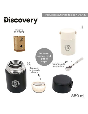 Termo Alimentos 850 ML DISCOVERY