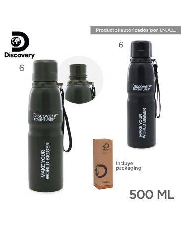 Botella Termica 500ML - DISCOVERY
