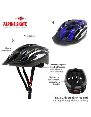 Casco Bicicleta ALPINE SKATE