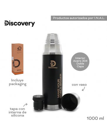 Termo Discovery 1000 ml - DISCOVERY