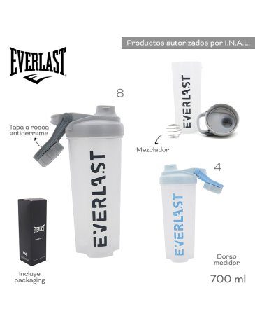 Botella Shaker 700 ML EVERLAST