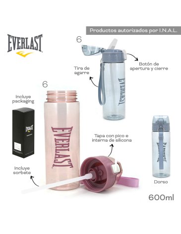 Botella Everlast 600ml EVERLAST