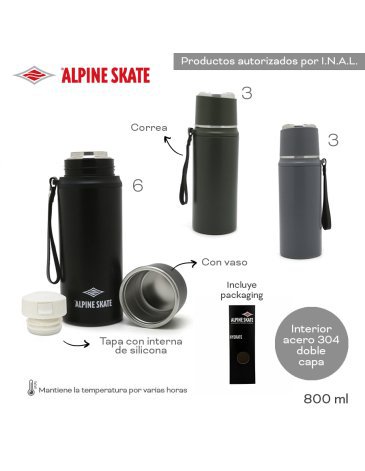 Termo 800 ML ALPINE SKATE