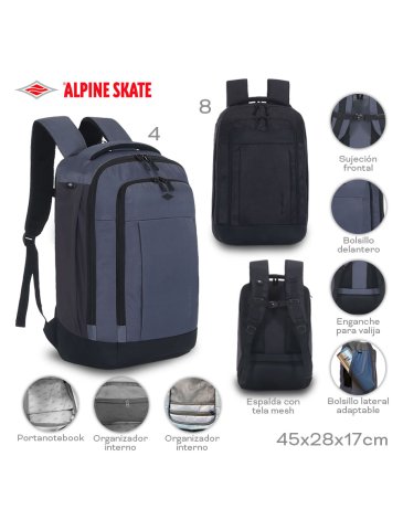 Mochila 18'' Porta Notebook - ALPINE SKATE