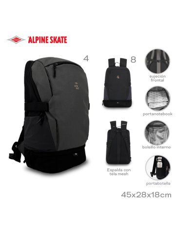 Mochila 18'' PortaNtbk - ALPINE SKATE