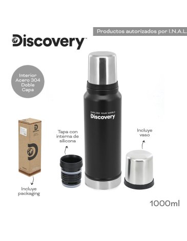 Termo 1000 ML DISCOVERY