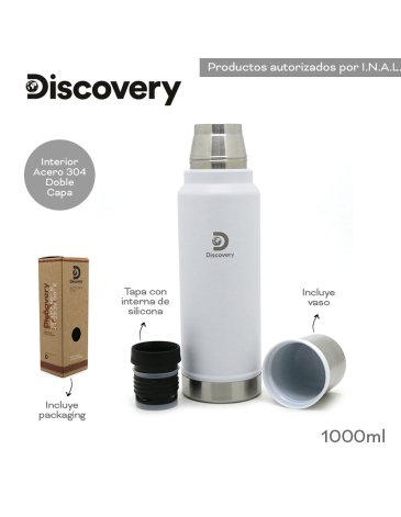 Termo 1000ml DISCOVERY