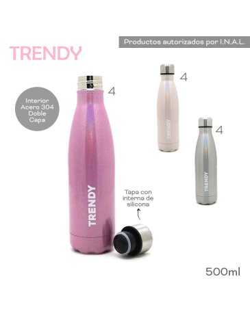 Botella termica 500 ml TRENDY