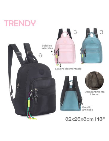 Mochila 13 Pulgadas - TRENDY