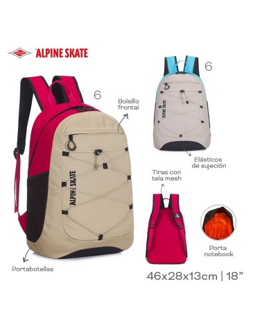 Mochila 18'' Pulgadas ALPINE SKATE