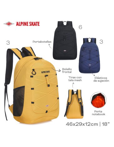 Mochila 18'' Pulgadas - ALPINE SKATE