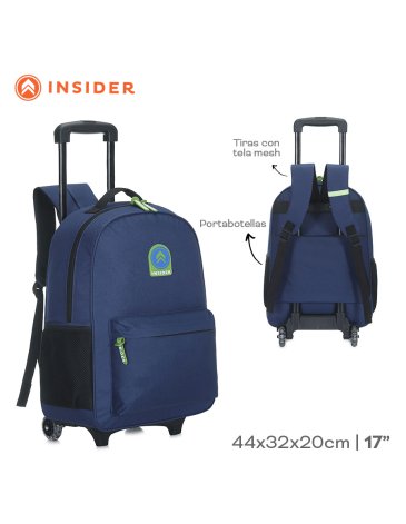 Venta por Mayor y Catalogo Mochila Carro 17 Pulgadas INSIDER