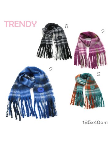 Venta por Mayor y Catalogo Bufanda TRENDY