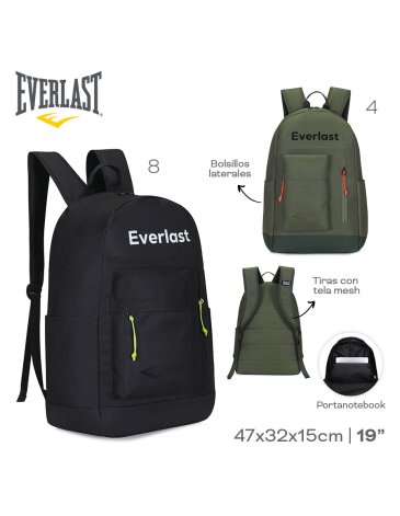 Mochila Portanotebook 19'' Pulgadas EVERLAST