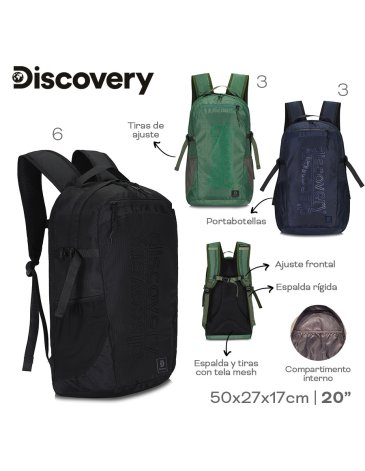 Mochila 20'' Pulgadas DISCOVERY