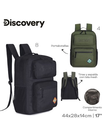 Mochila 17'' Pulgadas DISCOVERY