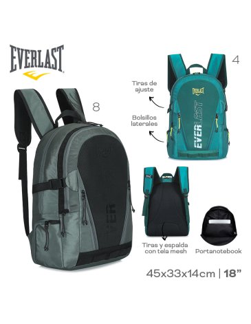 Mochila Portanotebook 18'' Pulgadas EVERLAST