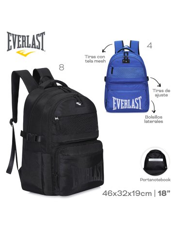 Mochila Portanotebook 18'' Pulgadas EVERLAST