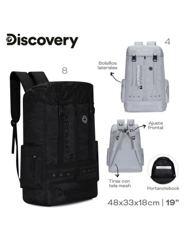 Venta por Mayor y Catalogo Mochila Portanotebook 19'' Pulgadas DISCOVERY