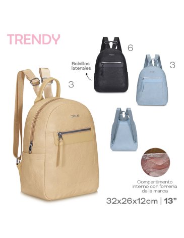 Mochila 13'' Pulgadas TRENDY