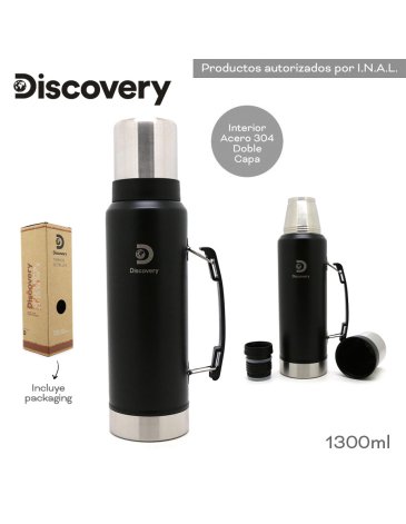 Venta por Mayor y Catalogo Termo 1300 ml DISCOVERY