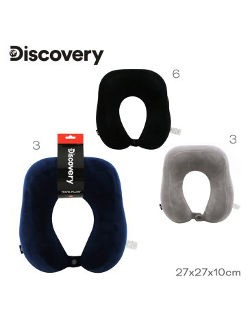 Almohada de Viaje Viscoelastica DISCOVERY