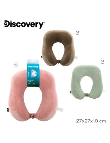 Almohada De Viaje Viscoelastica DISCOVERY