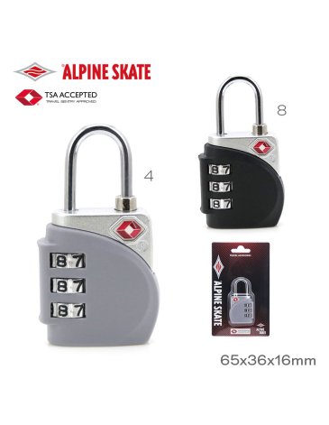 Candado ALPINE SKATE